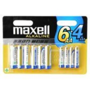 15日0点、再降价：maxell 麦克赛尔 碱性电池 5号6粒+7号4粒 混合装*2件