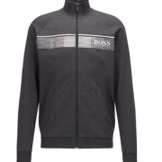 M码！BOSS Hugo Boss 雨果·博斯 Authentic Z 男士纯棉运动外套 50452282  直邮含税到手￥340.02