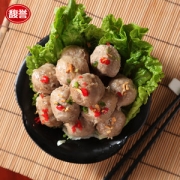 馥誉 潮汕牛肉丸牛筋丸组合2斤