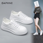 PLUS：达芙妮（DAPHNE）厚底小白鞋女
