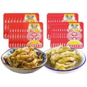 乌江 涪陵榨菜15g小包装微辣清淡榨菜量贩装组合30袋开味下饭菜