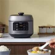 PLUS会员：Midea 美的 MY-50Q5-520 电压力锅 5L