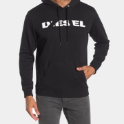 限尺码：DIESEL 迪赛 男士连帽卫衣 00STS4RWAPO900-1