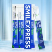 SMILEXPRESS 微笑速递 漱口水口味盲盒便携式条状 20条*3盒