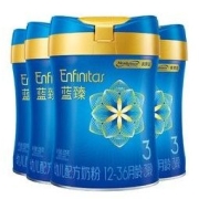 MeadJohnson Nutrition 美赞臣 Meadjohnson)第二代蓝臻幼儿配方奶粉3段(12-36月)820G*4 整箱装