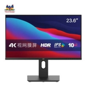 ViewSonic 优派 VX2419-4K-HD 23.6英寸 IPS 显示器(3840×2160、60Hz、HDR10）