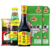 海天 酱油 味极鲜380ml+上等蚝油260g+讷河珍珠米500g*2袋+盐焗粉30g料理调味组合