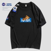 NASA SOLAR 联名款 宽松情侣短袖