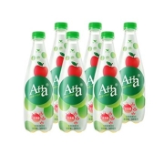 统一 A-Ha 苹果味 气泡水饮料 500ml*6瓶