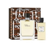 21日0点、临期品：HERMèS 爱马仕 大地香水套盒 香水100mlEDT 淡香水 +沐浴洗发露 80ml