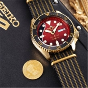 SEIKO 精工 5系列 皇后乐队联名款 男士机械表 SRPH80K1