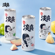 淡真 0糖0脂3度微醺气泡酒 330ml*18罐