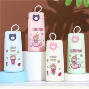 京东极速版：绿盒子 双层便携玻璃水杯 300ml 1个 颜色随机