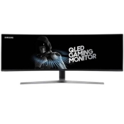 23日0点、PLUS会员：SAMSUNG 三星 C49HG90DMC 玄龙骑士 48.9英寸带鱼屏显示器（3840*1080、144Hz、125%sRGB）