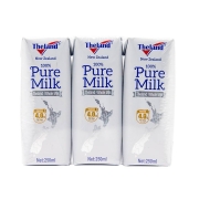 88VIP：纽仕兰 4.0g蛋白质 全脂纯牛奶250ml*3盒*7件