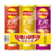 聚划算百亿补贴：Lay’s/乐事 无限罐装薯片 104g*3罐