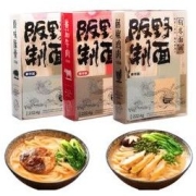 BANYE MAKE NOODLES 阪野制面 阪野 日式乌冬面 豚骨+牛肉+鸡肉3袋组合装