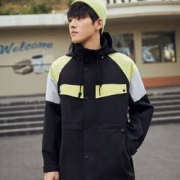 13日10点：gxgjeans JB108098A000 男士中长款风衣