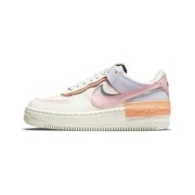 38节预告、4日20点：NIKE 耐克 Af1 Shadow 女子休闲运动鞋 CI0919-111 白/粉 38+凑单