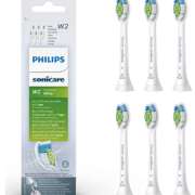 Philips飞利浦 HX6064 钻石亮白型声波震动牙刷刷头6支装 凑单到手约￥138.84
