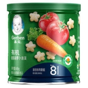 Gerber 嘉宝 宝宝番茄胡萝卜味米饼 49g