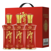 潭酒 红潭 酱香型白酒53度坤沙固态发酵送礼礼盒装潭酒厂直销 2022版 500ml*3 礼盒装