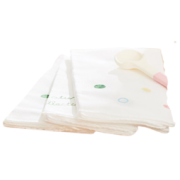 Purcotton 全棉时代 800-000253-01 婴儿口水巾 鸽子+圆圈印花 3条