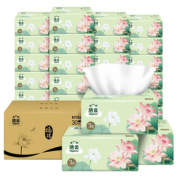 柔韧不易破！Hygienix 洁云 福瑞国色国潮系列 抽纸 3层100抽30包 (178mm*120mm)
