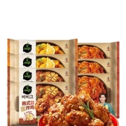 bibigo 必品阁 韩式微波炸鸡组合 甜辣炸 鸡＊3+蒜香炸鸡＊2+香橙炸 鸡＊2（口味可选）