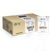 庄园牧场纯牛奶全脂牛奶整箱批发特价儿童成人牛奶透明袋装纯牛奶