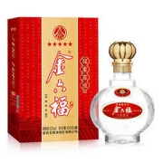 金六福 星级系列 福星高照 五星 52%vol 浓香型白酒 450ml 单瓶装