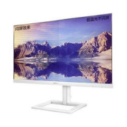 PHILIPS 飞利浦 23.8英寸 IPS Type-C投屏 75hz 升降支架 可壁挂 游戏模式 办公电脑显示器 拼接显示屏 白色243E1EW