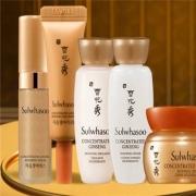 雪花秀人参水15ml+乳15ml+精华5ml+眼霜3ml+霜5ml