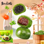 聚划算百亿补贴：知味观 糯米青团 豆沙 420g 6枚装