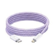 BASEUS 倍思 灵动系列 Type-C转Lightning 20W 数据线 高密编织 2m 紫色