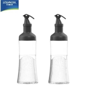 乐唯诗 玻璃油壶 黑色500ml*2