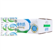 限北京地区：yili 伊利 无菌枕纯牛奶 家庭装 240ml*16包*4件