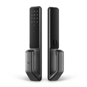鹿客(loock)智能锁 S30 深空灰 全自动推拉智能门锁 家用指纹锁密码锁防盗门锁 离家提醒 小米米家智能联动