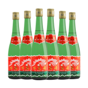 PLUS会员：西凤酒 绿瓶高脖 55%vol 凤香型白酒 500ml*6瓶*2件