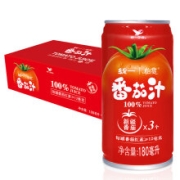 Uni-President 统一 番茄汁（无糖、盐）180ml*24罐*3件
