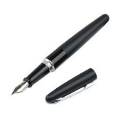 PILOT 百乐 FPMR1 88G 钢笔 黑色平纹 F尖 含上墨器