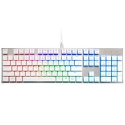 COOLER MASTER 酷冷至尊 SK650 有线机械键盘 白色版 樱桃矮红轴（Cherry MX矮轴）