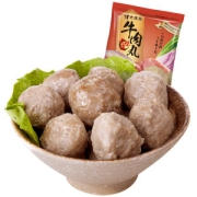 亚运会供应商 老德头 正宗潮汕手打牛肉丸 130g*4袋