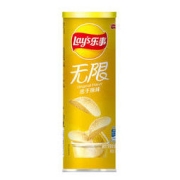 Lay's 乐事 无限薯片 原味 104克*2 208克 休闲零食 膨化食品