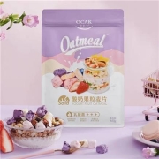 欧扎克 酸奶果粒燕麦片 草莓果粒 400g/袋