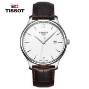 PLUS会员：TISSOT 天梭 俊雅系列 男士石英手表 T063.610.16.037.00