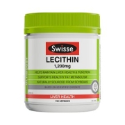 澳洲 Swisse 大豆卵磷脂胶囊 1200mg*150粒 保护肝脏促进脂肪代谢