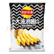 PLUS会员：乐事 大波浪薯片原味 135克 8件