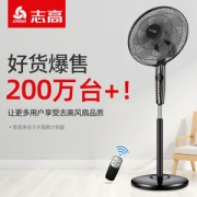 志高 三档立式落地扇