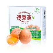DQY ECOLOGICAL 德青源 谷物鲜鸡蛋 30枚 1.29kg